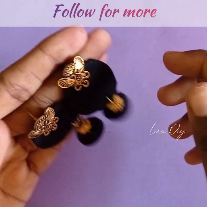 Fabric Earring Making