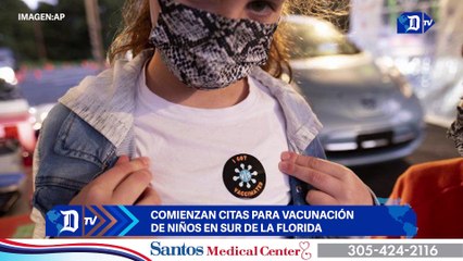 Comienzan citas para vacunación de niños en sur de la Florida | El Diario en 90 segundos