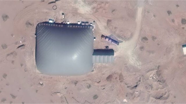 Chine : des images sur des silos capables de lancer des missiles nucléaires inquiètent (1)