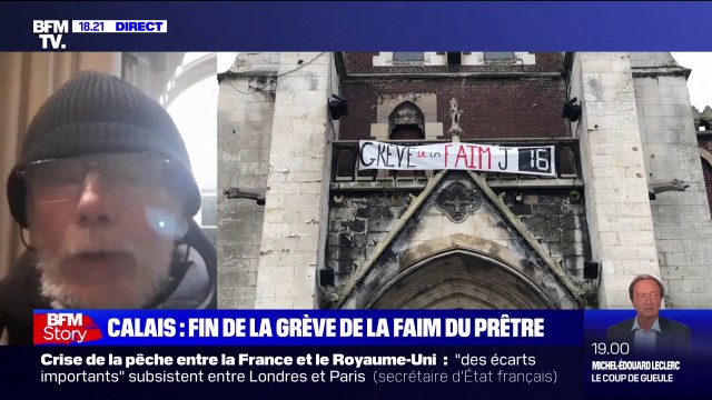 La première de nos demandes était qu'on cesse de les expulser de leur terrain : le père Philippe Demeestère dénonce la situation des migrants à Calais