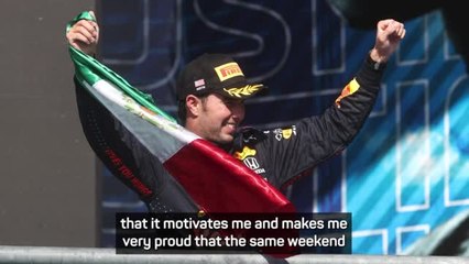 Canelo inspired by F1's Sergio Perez