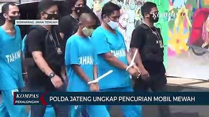 Polda Jateng Ungkap Pencurian Mobil Mewah