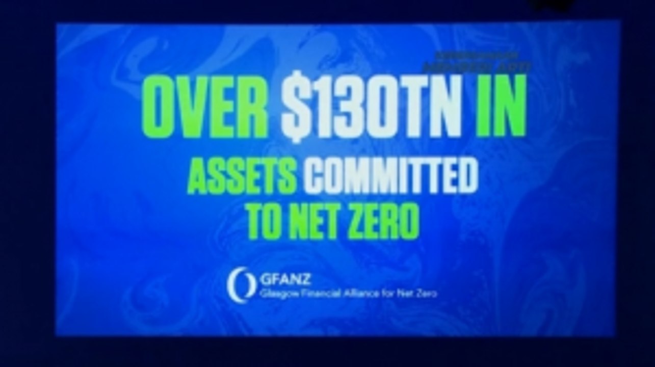 COP26: Group Worth $130 Trillion to Pursue Climate Goals