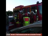 Marseille - Impressionnant incendie dans un immeuble : une vingtaine de personnes évacuées