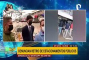 Denuncian retiro de estacionamientos públicos en Surco