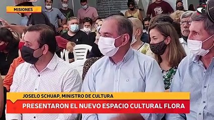 Presentaron el nuevo espacio cultural Flora