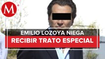 Emilio Lozoya se declara inocente y niega tener trato privilegiado