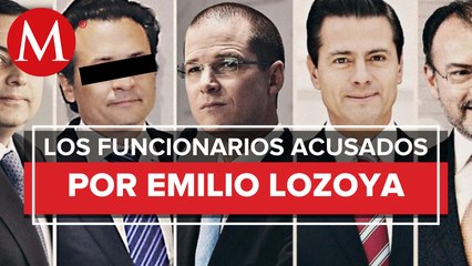Ex presidentes, ex senadores y empresarios implicados en la denuncia de Lozoya