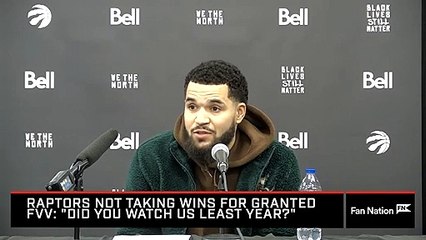 Raptors Not Taking Success for Granted