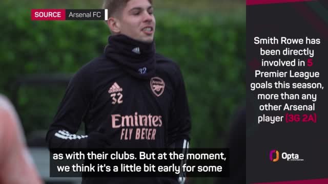 Too early for Smith Rowe England call-up - Southgate