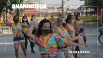 Dança ao ar livre reúne jovens, adultos e idosos na Cidade Nova