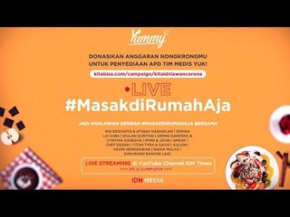 [LIVE] Yummy App Day 2 - Masak Bareng Artis #MasakDiRumahAja