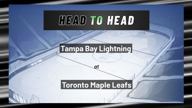 Toronto Maple Leafs vs Tampa Bay Lightning: Moneyline
