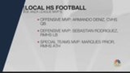 Local High School Football All-League Selections