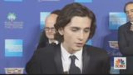 PSIFF Awards Gala:  "Call Me By Your Name's" Timothée Chalamet