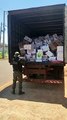 BPFRon apreende caminhão e 250 caixas de cigarros em São Jorge do Patrocínio