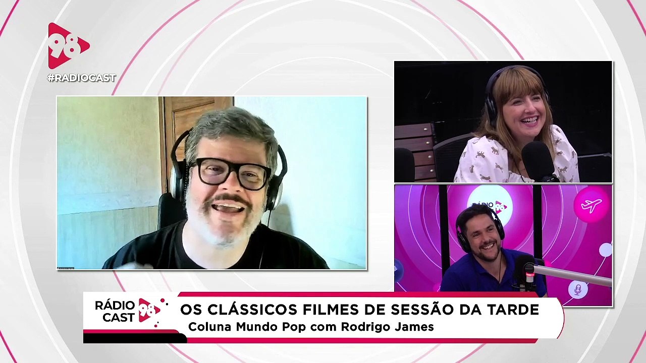 RádioCast98 04/11/21 - Coluna Mundo Pop: Os Clássicos Filmes de Sessão da Tarde