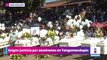 Dan último adiós a los 11 hombres masacrados en Tangamandapio