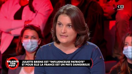 Juliette Briens, influenceuse patriote s'exprime sur la montée de la violence en France