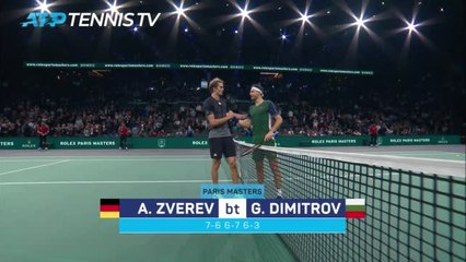 Zverev weathers Dimitrov challenge to reach Paris quarters