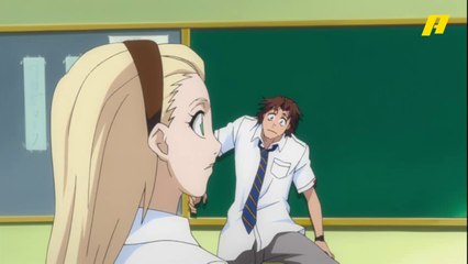 روريشو تطلب من إشيغو أن يحضر لها شراباً أمام الطلاب وهذا رد فعله