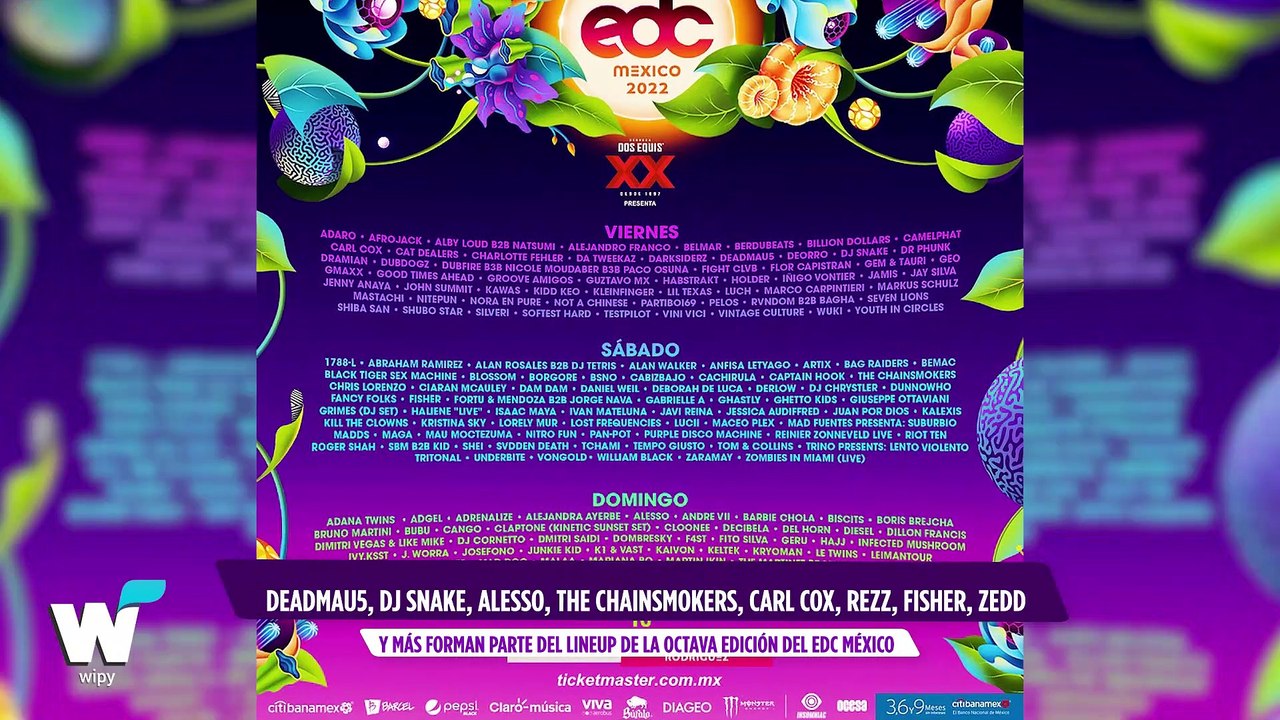The Killers regresa a México | Line up del EDC México | Soundtrack de la película de Carlos Cuarón y más música en Wipy TV