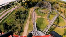 Excalibur Roller Coaster (Valleyfair Amusement Park - Shakopee, MN) - 4K Roller Coaster POV Video - Wooden Arrow Coaster