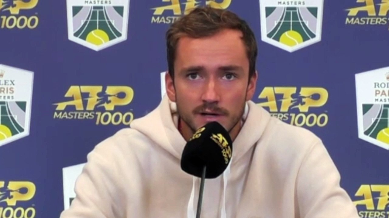 ATP - Rolex Paris Masters 2021 - Daniil Medvedev : "Quand je pense à Carlos Alcaraz et Hugo Gaston, c'est que je ne suis pas jeune !"