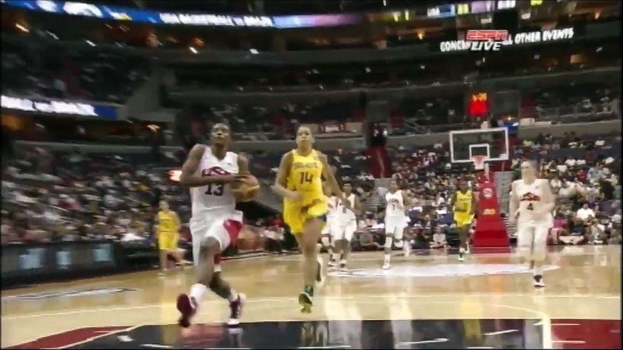 Silvia Fowels dunk fails