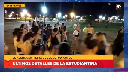 últimos detalles de la estudiantina