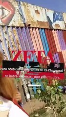 Para reubicar a migrantes de El Chaparral “no habrá violencia”, dice gobernadora