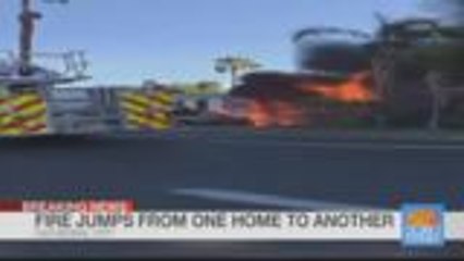 Two-Alarm Mobile Home Fire Burns in Cathedral City