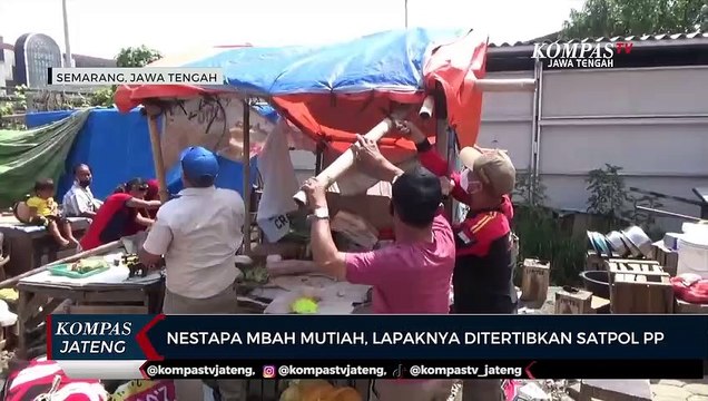 Nestapa Mbah Mutiah, Lapak Ditertibkan Satpol PP