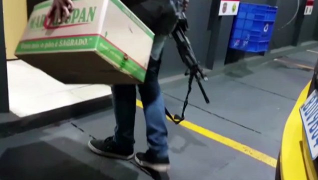Veja as armas utilizadas por assaltantes durante confronto em Três Barras