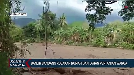 Banjir Bandang Rusakan Rumah dan Lahan Pertanian Warga