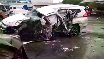 Ringsek Parah Mobil Vanessa Angel Disita Polisi, Masih Ada Barang Tertinggal
