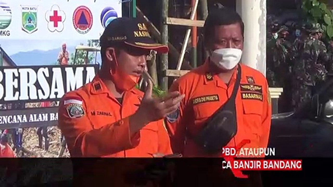 Basarnas Cari 5 Korban Hilang Banjir Bandang Batu