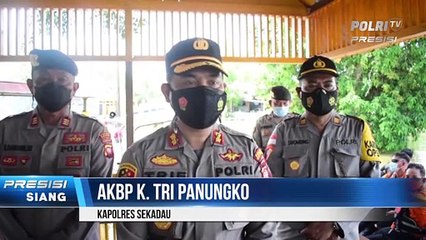 Mensos Risma Salurkan Bansos ke Korban Banjir di Kabupaten Sekadau