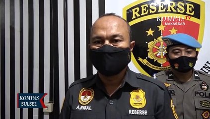 Aksi Penyerangan OTK Terekam CCTV