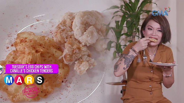 Mars Pa More: Crispy Chips made from eggs with Chicken Tenders by Tuesday Vargas | Mars Masarap