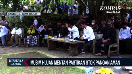 Memasuki Musim Hujan, Mentan Pastikan Stok Pangan Aman