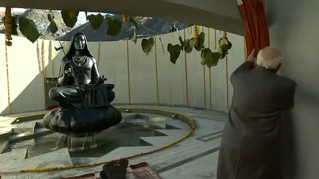 PM Modi unveils statue of Adi Shankaracharya at Kedarnath