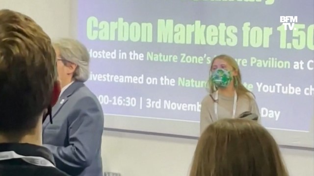Greta Thunberg quitte une table ronde de la COP26 en la qualifiant de “greenwashing”