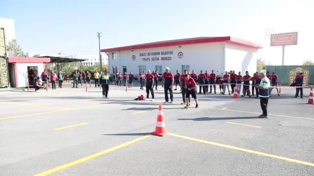 İtfaiye personeline eğitim verildi