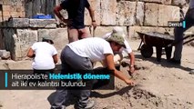 Hierapolis'te Helenistik döneme ait iki ev kalıntısı bulundu