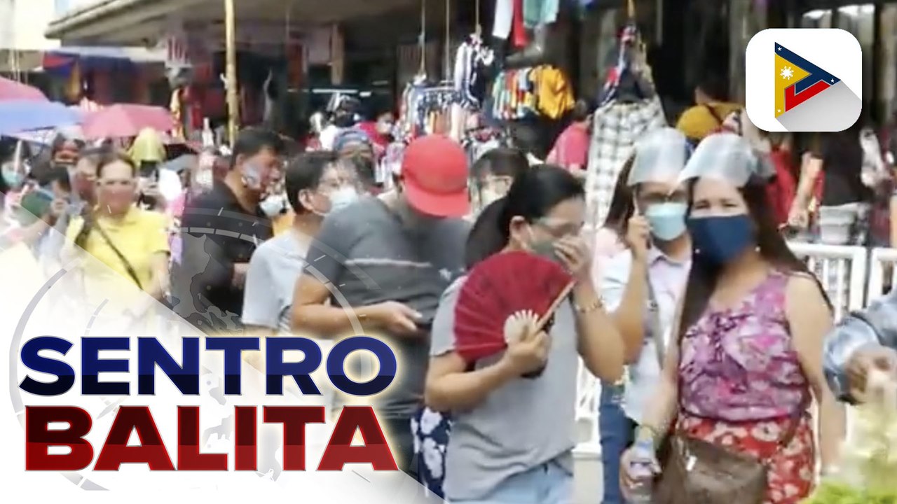 Quiapo church, dinagsa ngayong 'First Friday' ng buwan at unang araw ng pag-iral ng Alert Level 2 sa NCR; Divisoria, nagsisimula na rin puntahan ng mga mamimili para sa Kapaskuhan