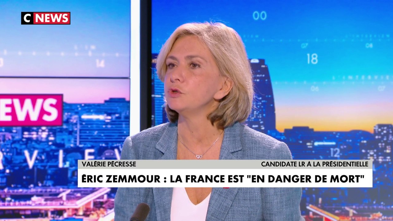 Valérie Pécresse : «Tout n'est pas foutu. C'est ce qui me différencie d'Éric Zemmour»