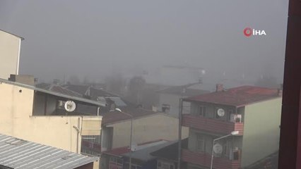 Ardahan'da yoğun sis