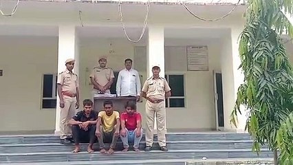 दिवाली पर बड़ी वारदात की थी फिराक, तीन बंदूकधारी गिरफ्तार