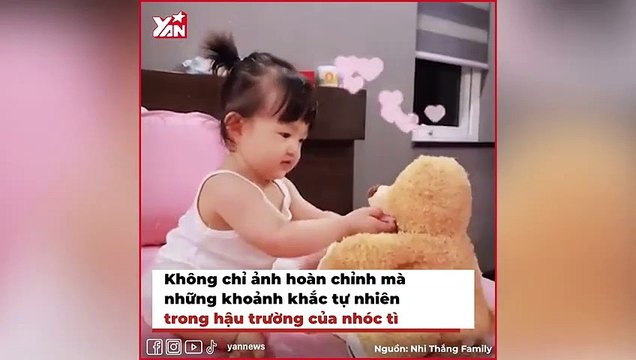 Hậu trường chụp ảnh của bé Winnie: Nhạc lên là nhún nhảy, Đông Nhi vất vả để con cười